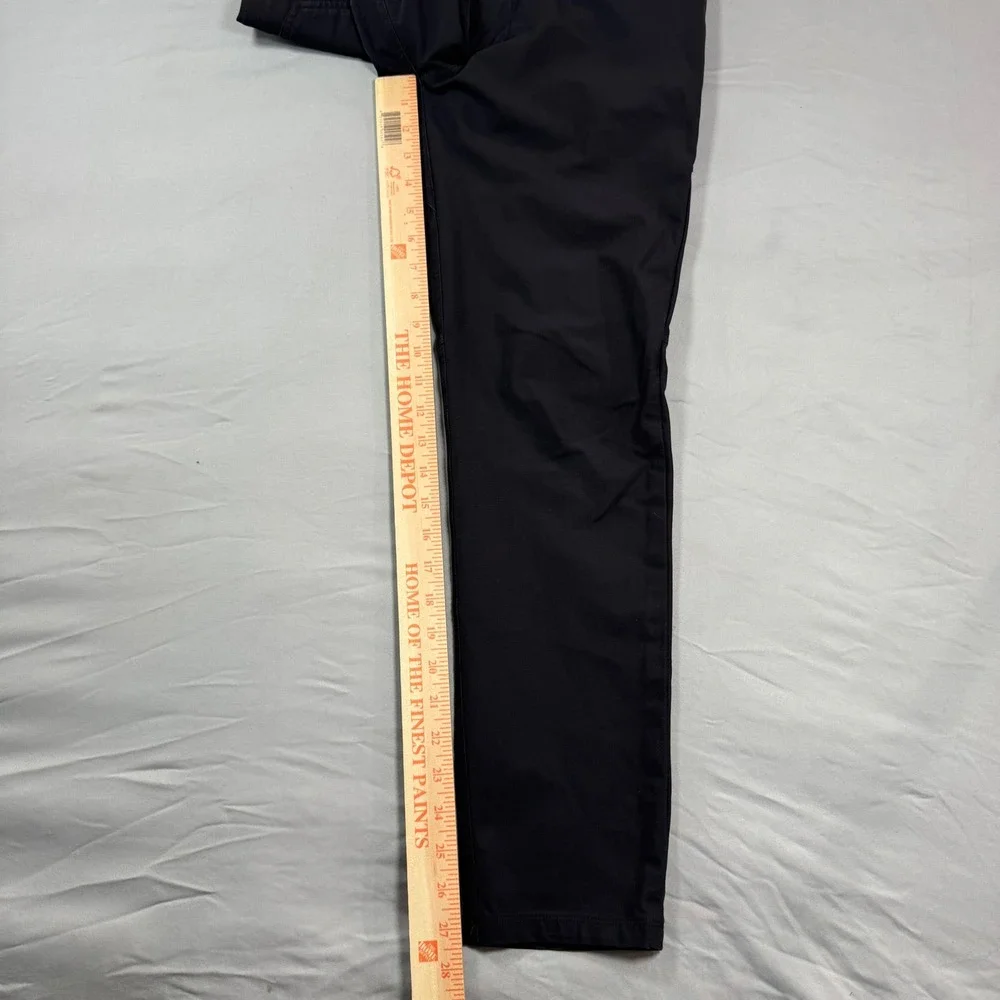 Lululemon ABC Pant Slim Fit Black Performance Stretch Trousers Mens 29x27.5